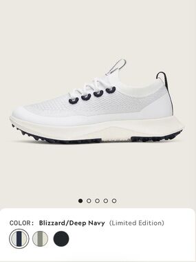 Allbird Tree Dasher 2 white and navy